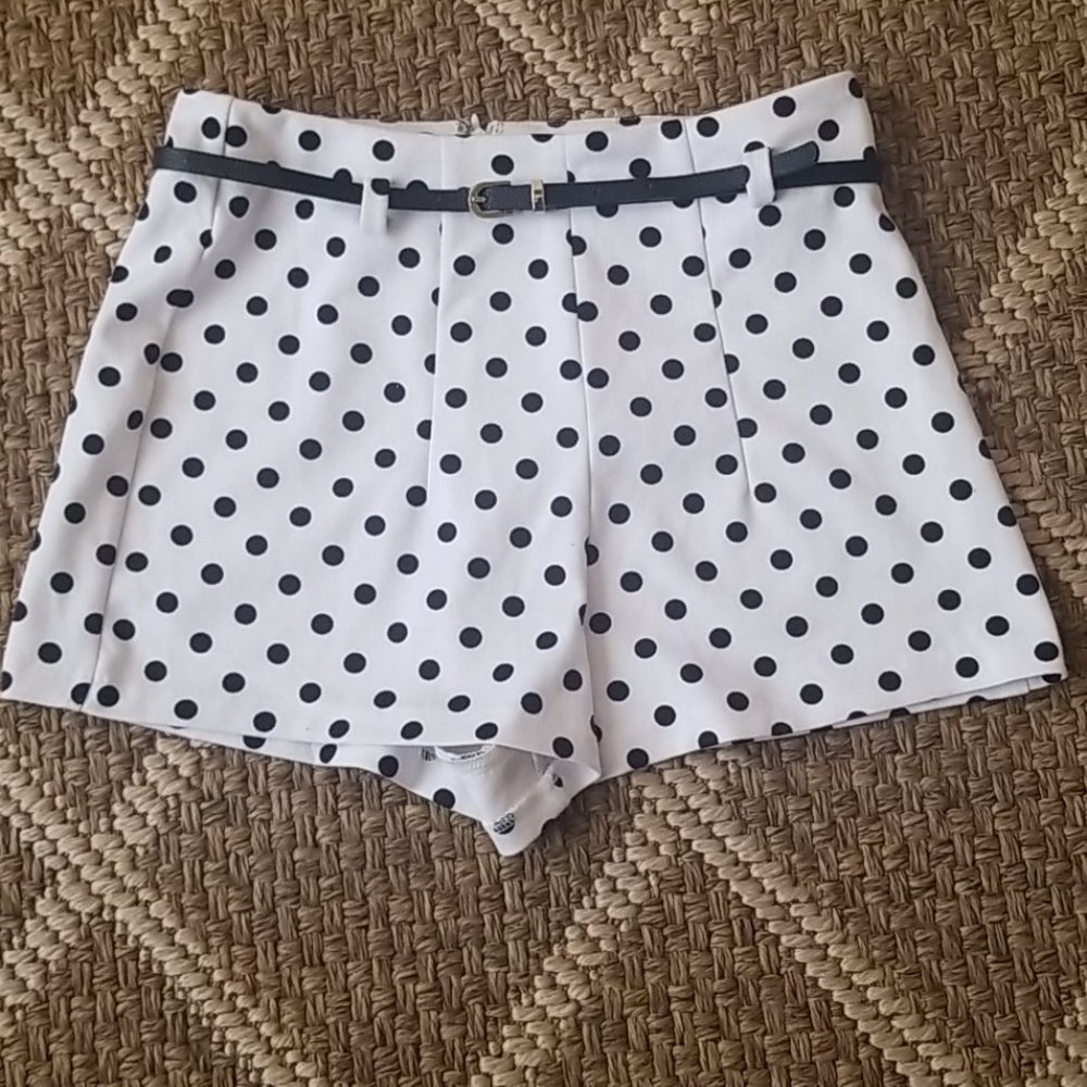 Polka dot shorts